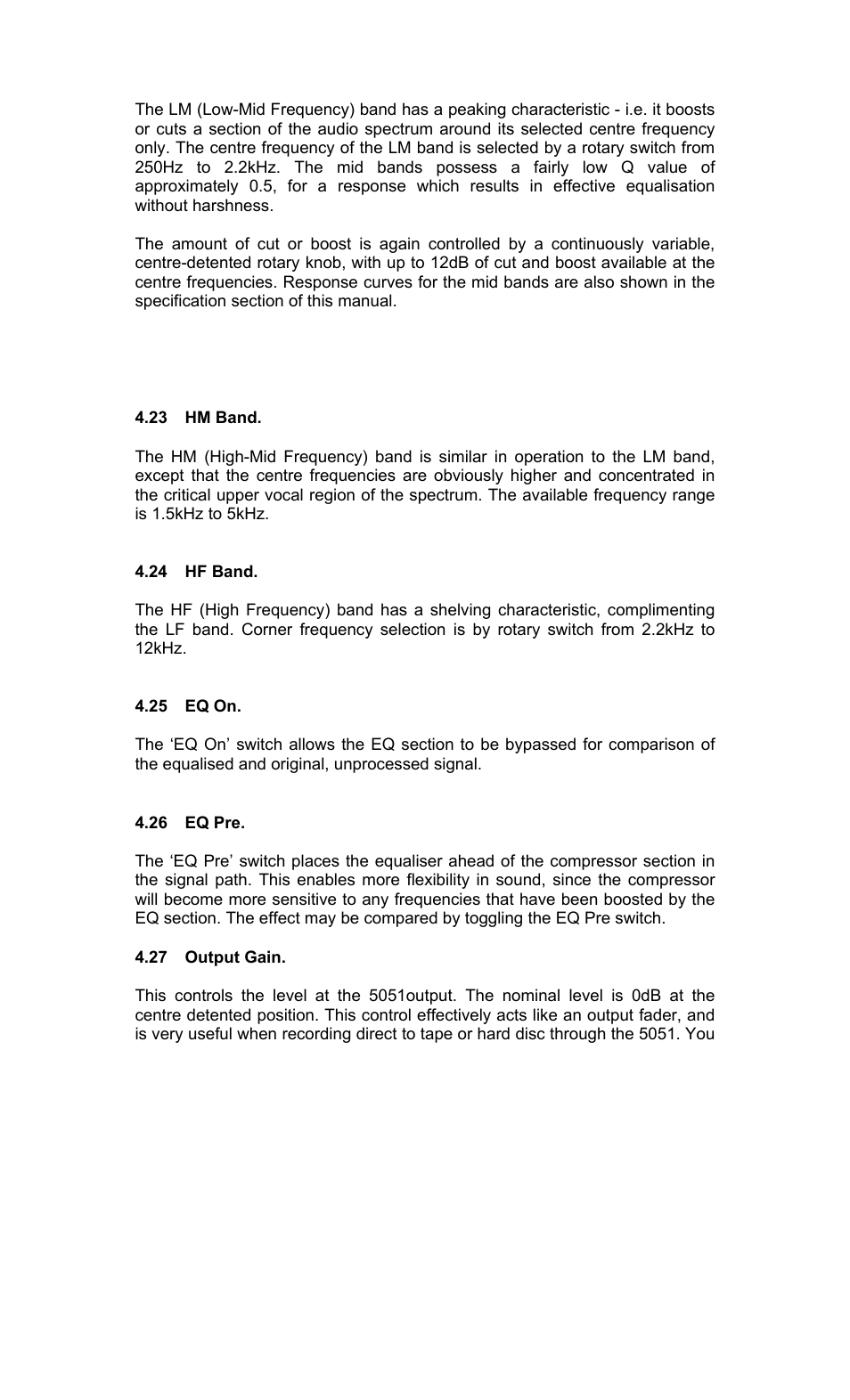 TL Audio 5051 User Manual | Page 19 / 27