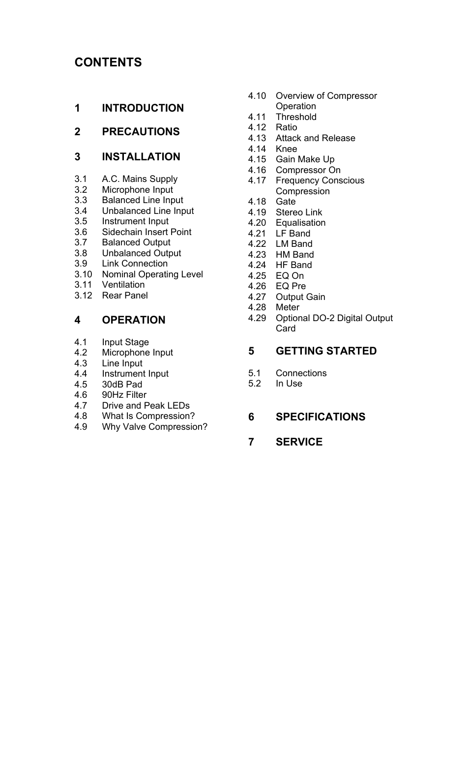 TL Audio 5051 User Manual | Page 2 / 27