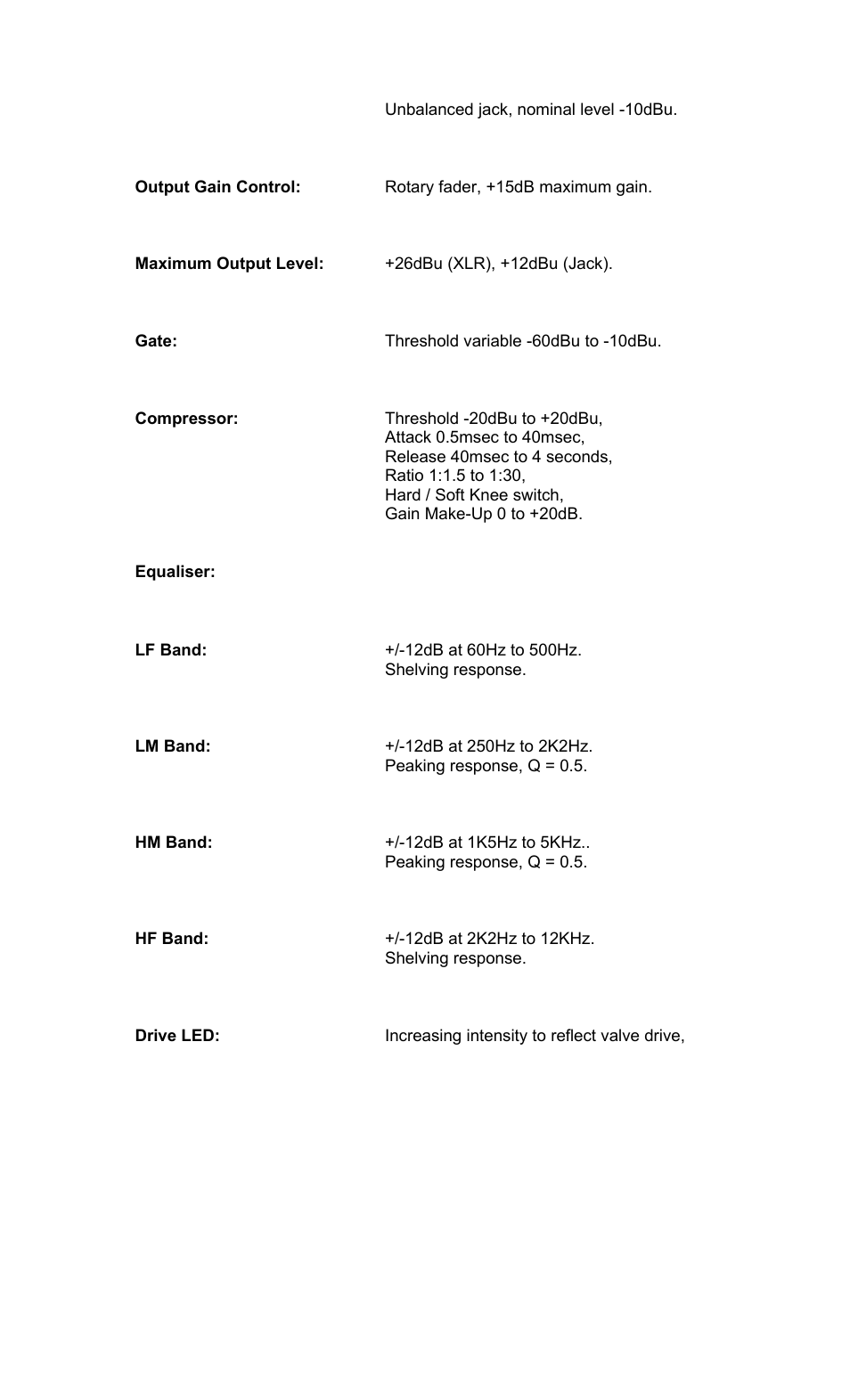 TL Audio 5051 User Manual | Page 24 / 27