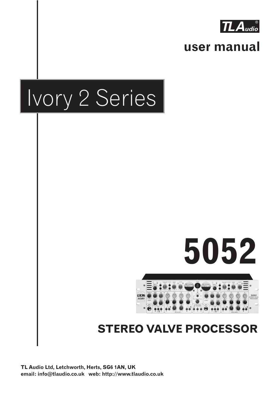 TL Audio 5052 User Manual | 37 pages