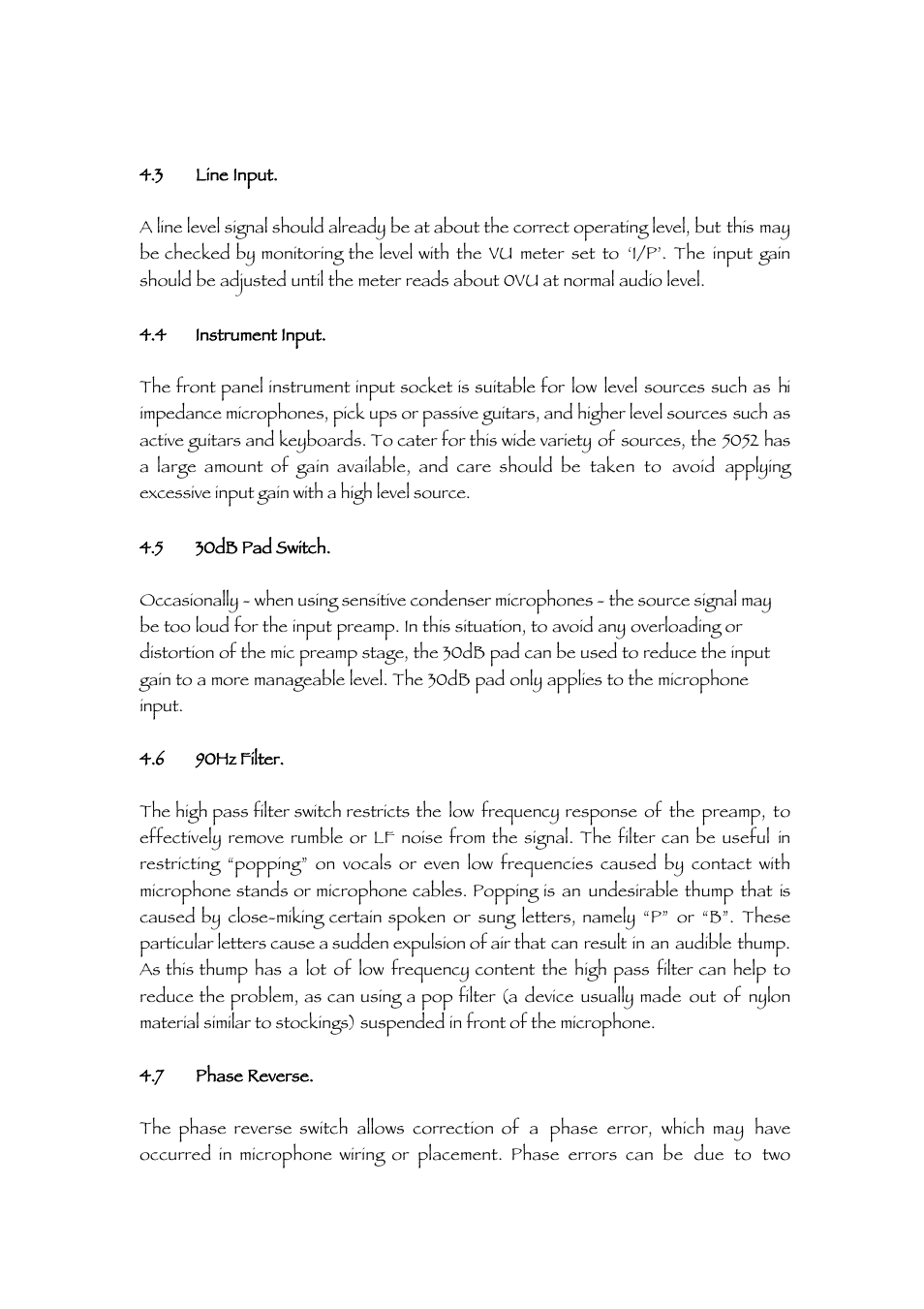 TL Audio 5052 User Manual | Page 13 / 37