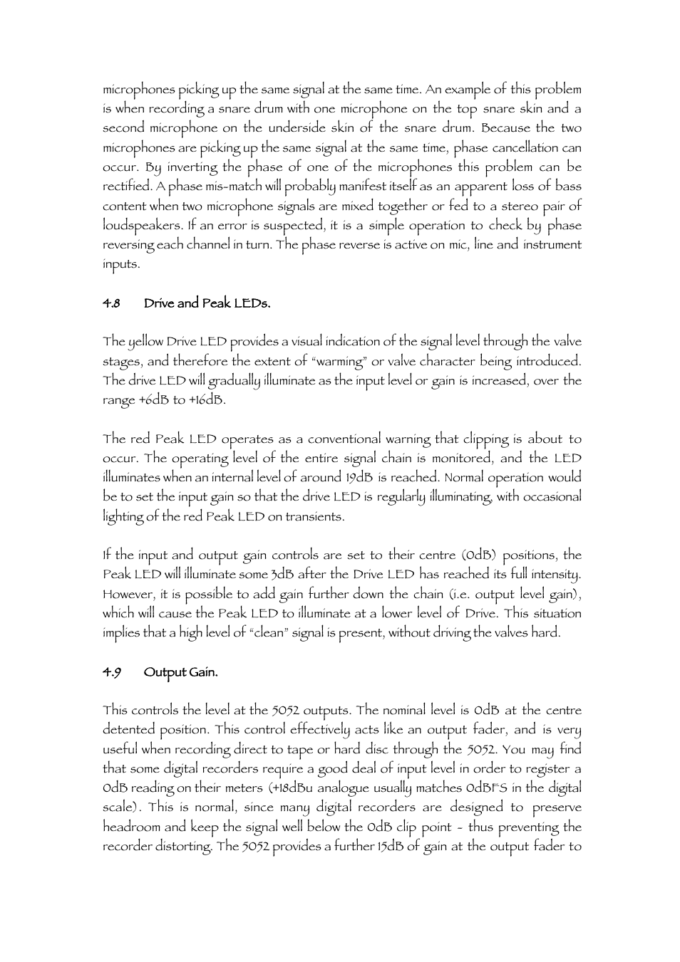 TL Audio 5052 User Manual | Page 14 / 37