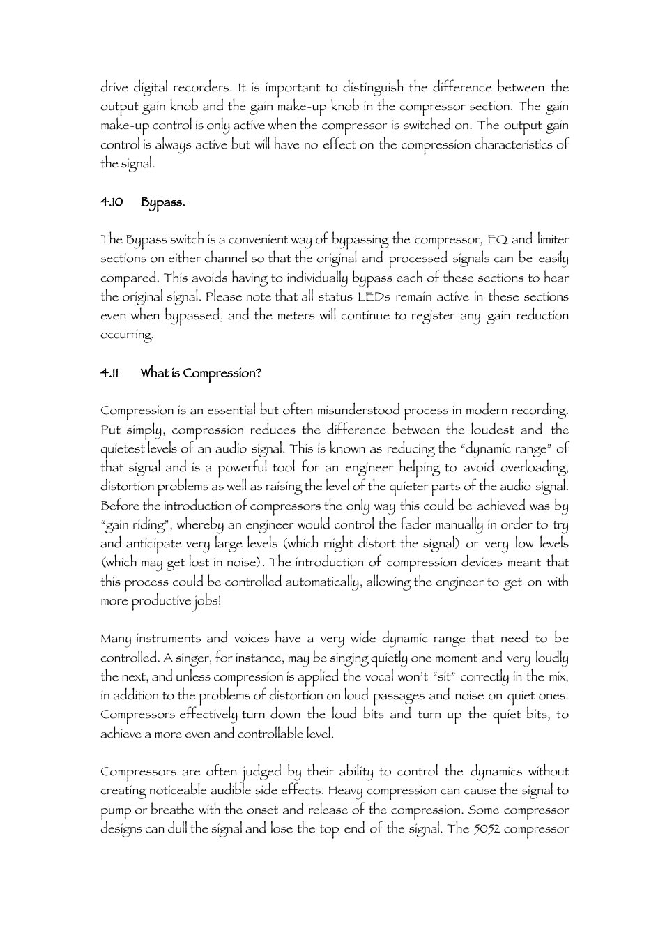 TL Audio 5052 User Manual | Page 15 / 37