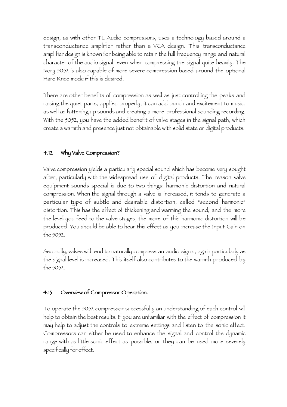 TL Audio 5052 User Manual | Page 16 / 37