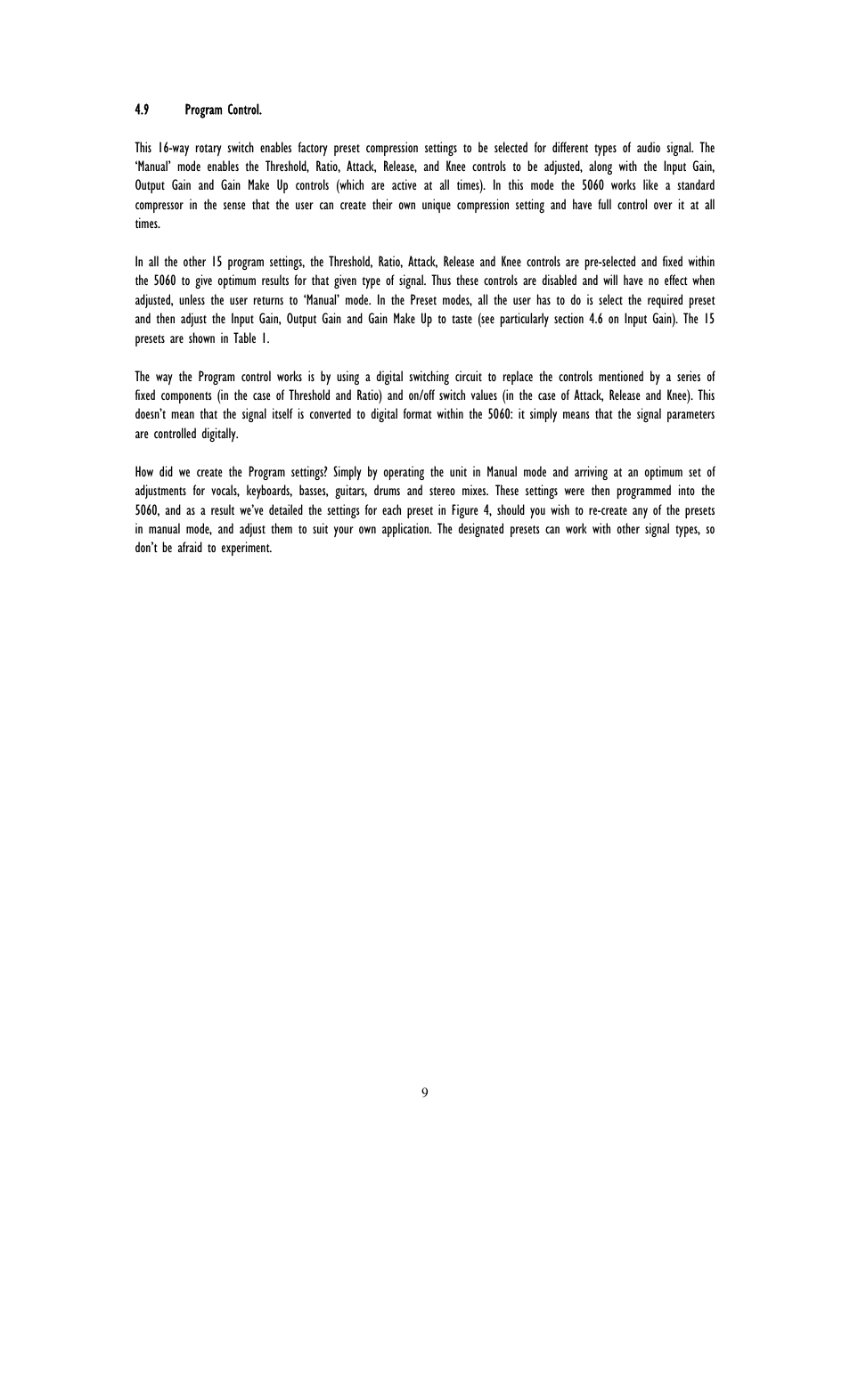 TL Audio 5060 User Manual | Page 12 / 22
