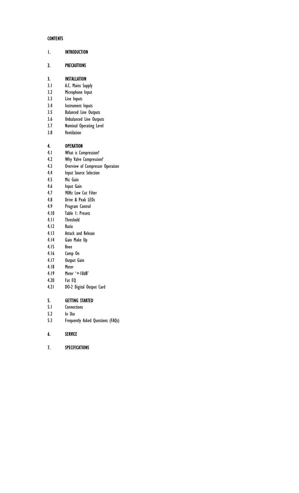 TL Audio 5060 User Manual | Page 2 / 22