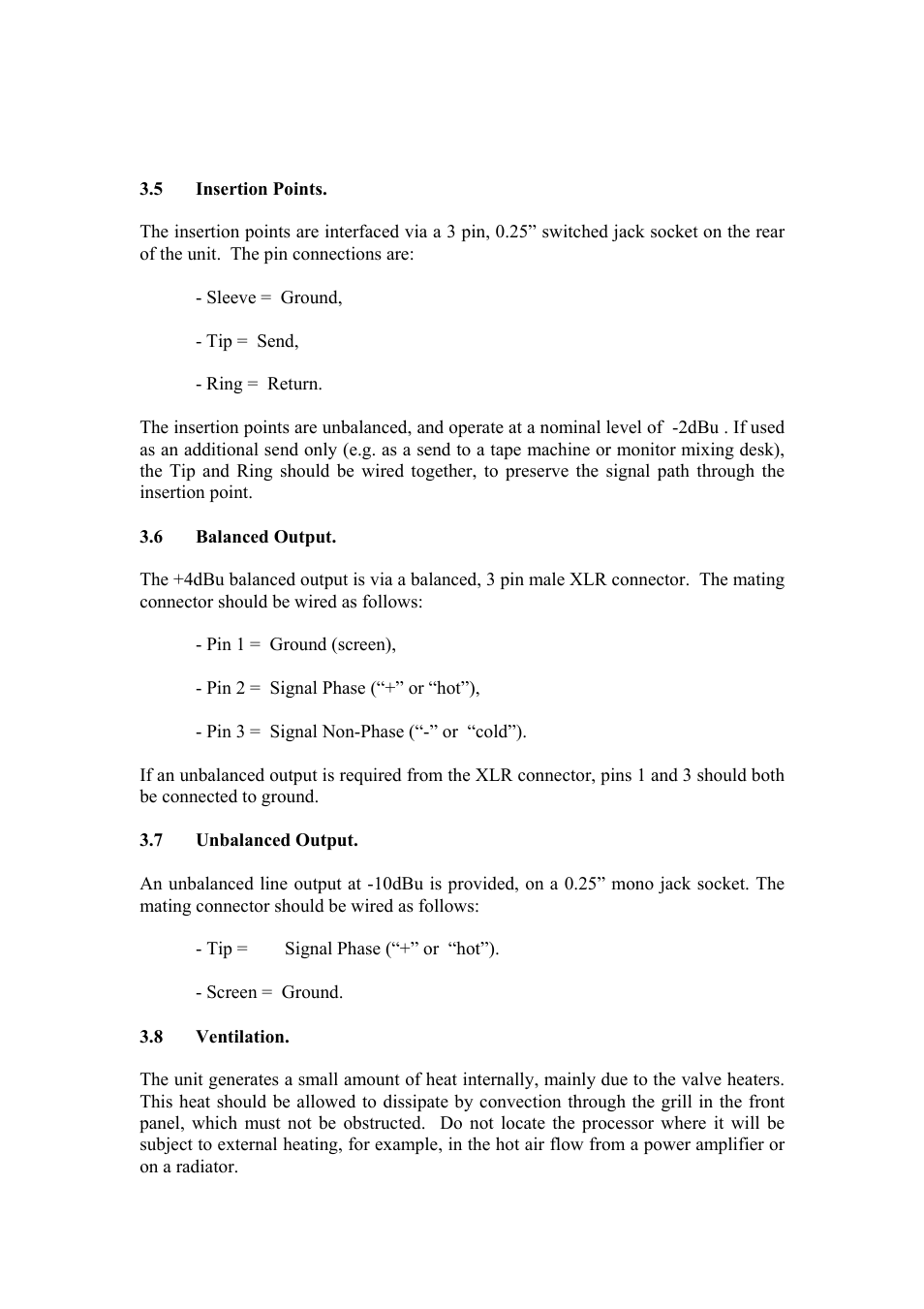 TL Audio VP-1 User Manual | Page 9 / 23