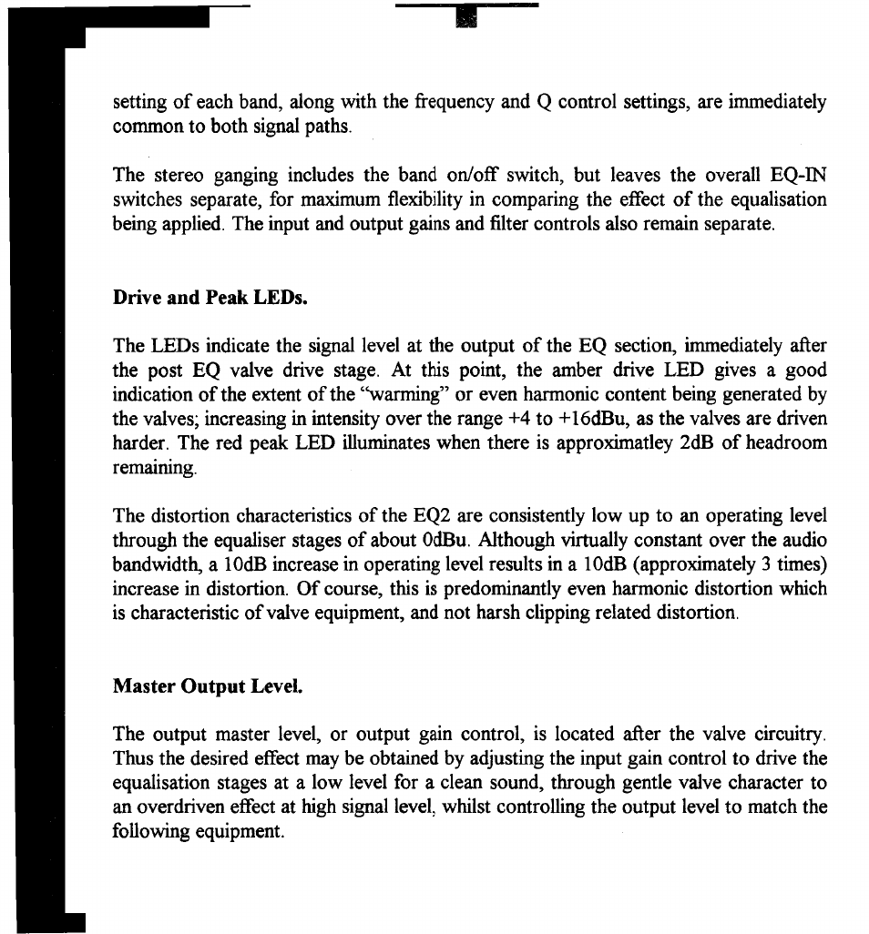 TL Audio EQ-2 User Manual | Page 12 / 19