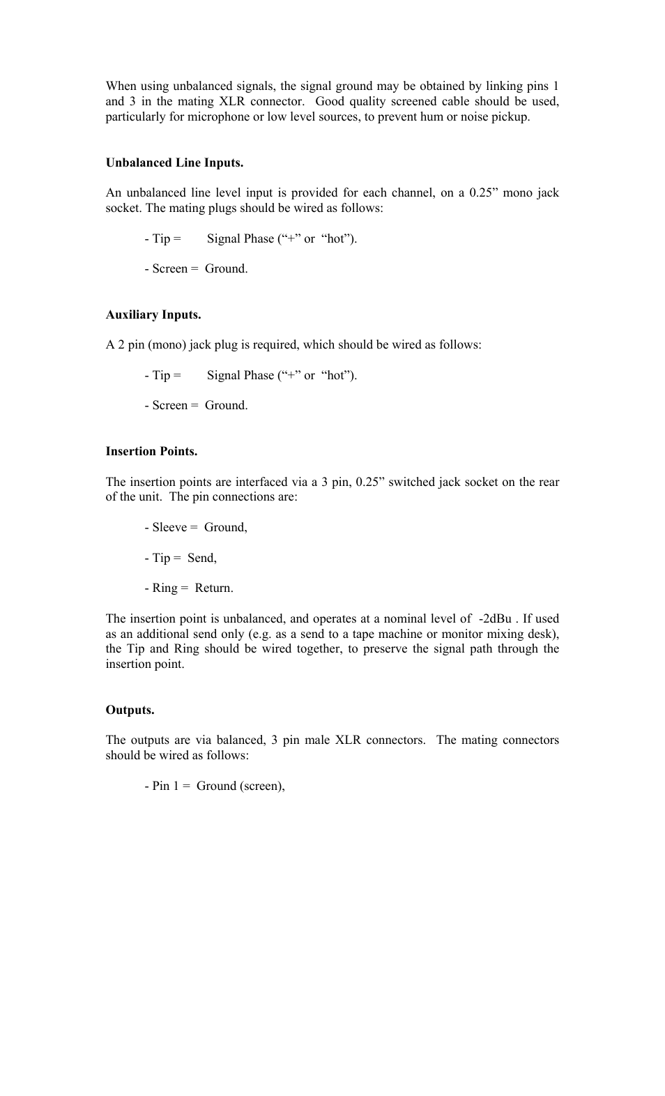 TL Audio EQ-2 User Manual | Page 6 / 19