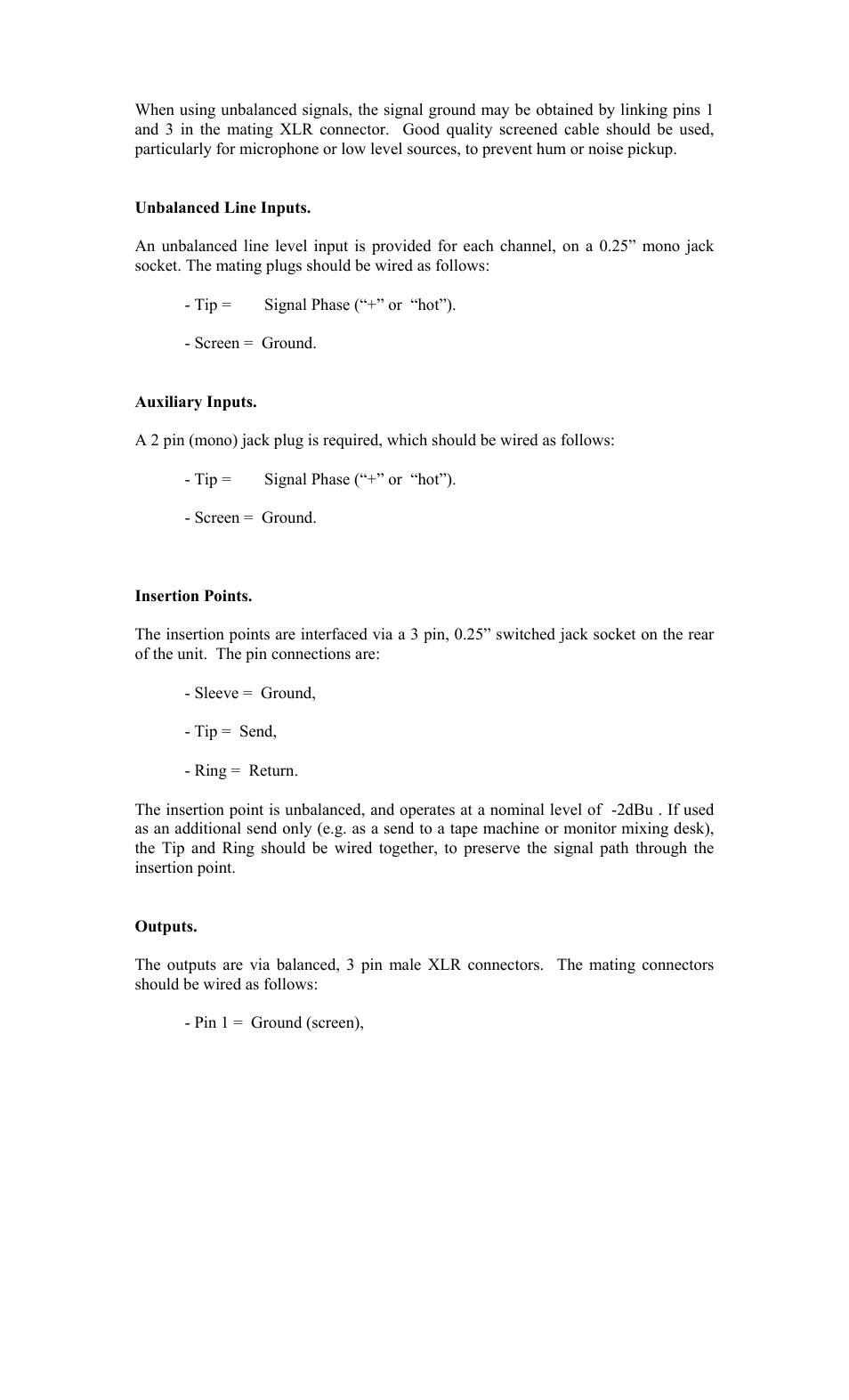 TL Audio C-1 User Manual | Page 8 / 16