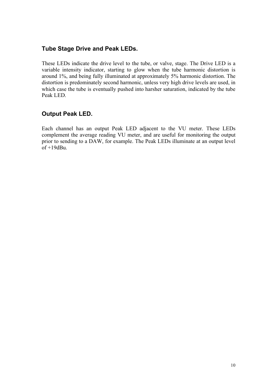 TL Audio A1 User Manual | Page 11 / 15