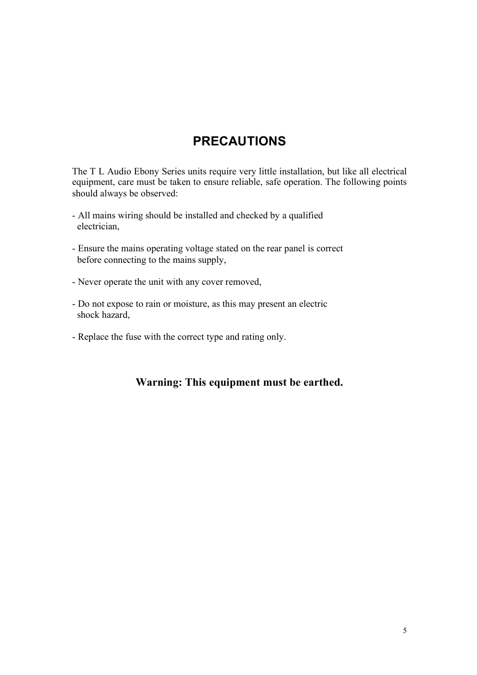 TL Audio A1 User Manual | Page 6 / 15