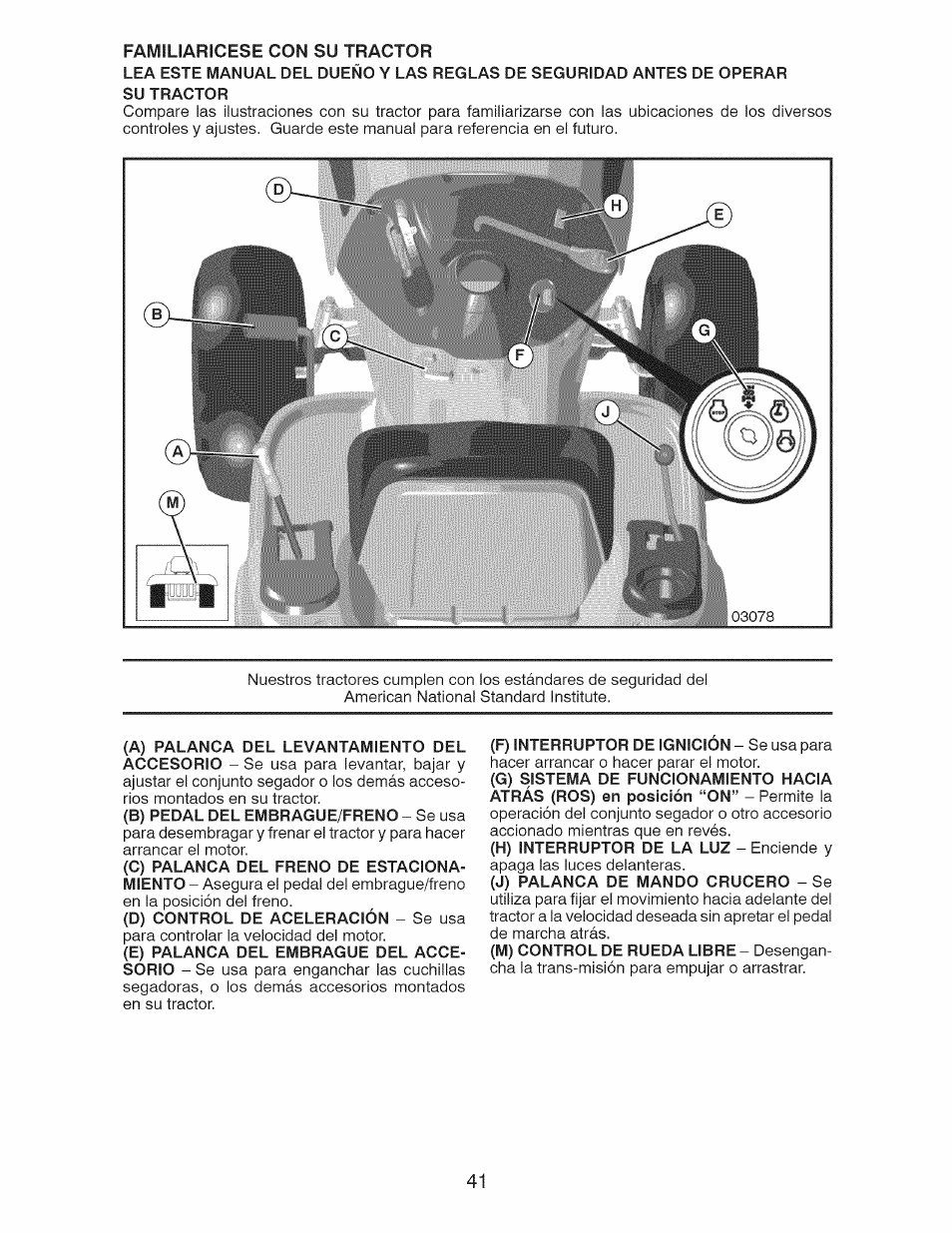 D) control de aceleración - se usa | Craftsman 917.28924 User Manual | Page 41 / 64