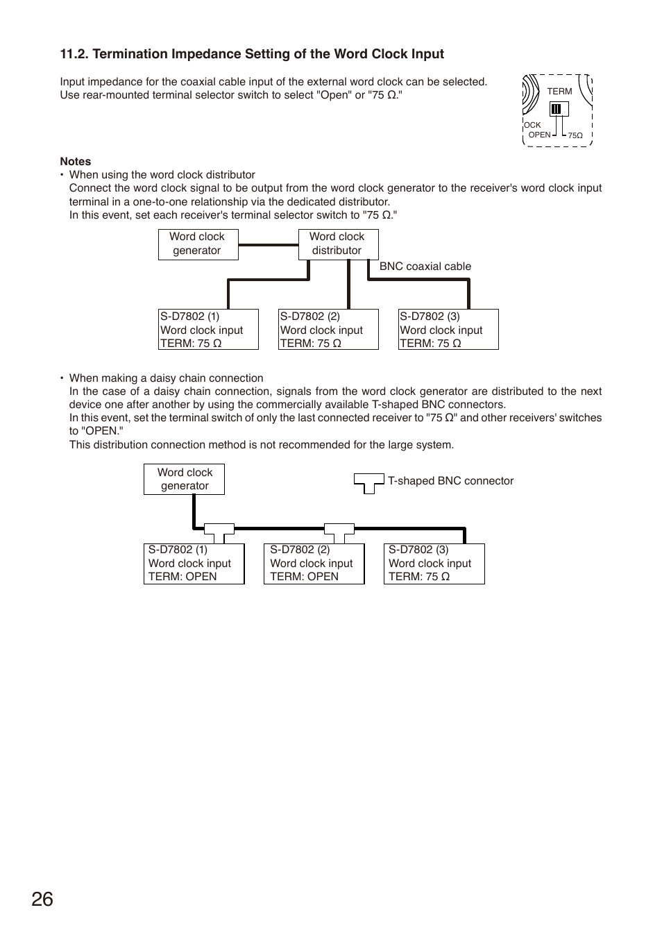 Toa S-D7802 User Manual | Page 26 / 40