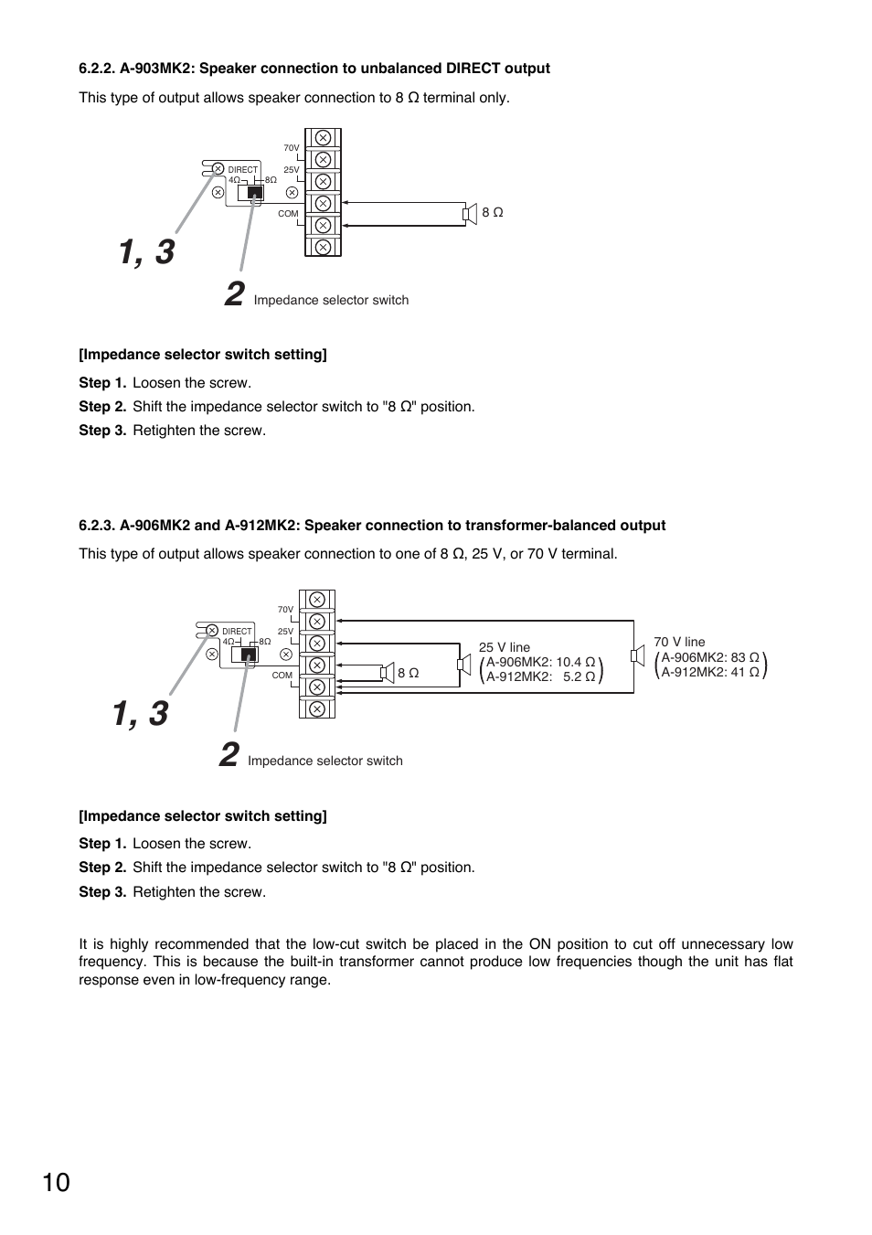 Toa A-912MK2 User Manual | Page 10 / 16