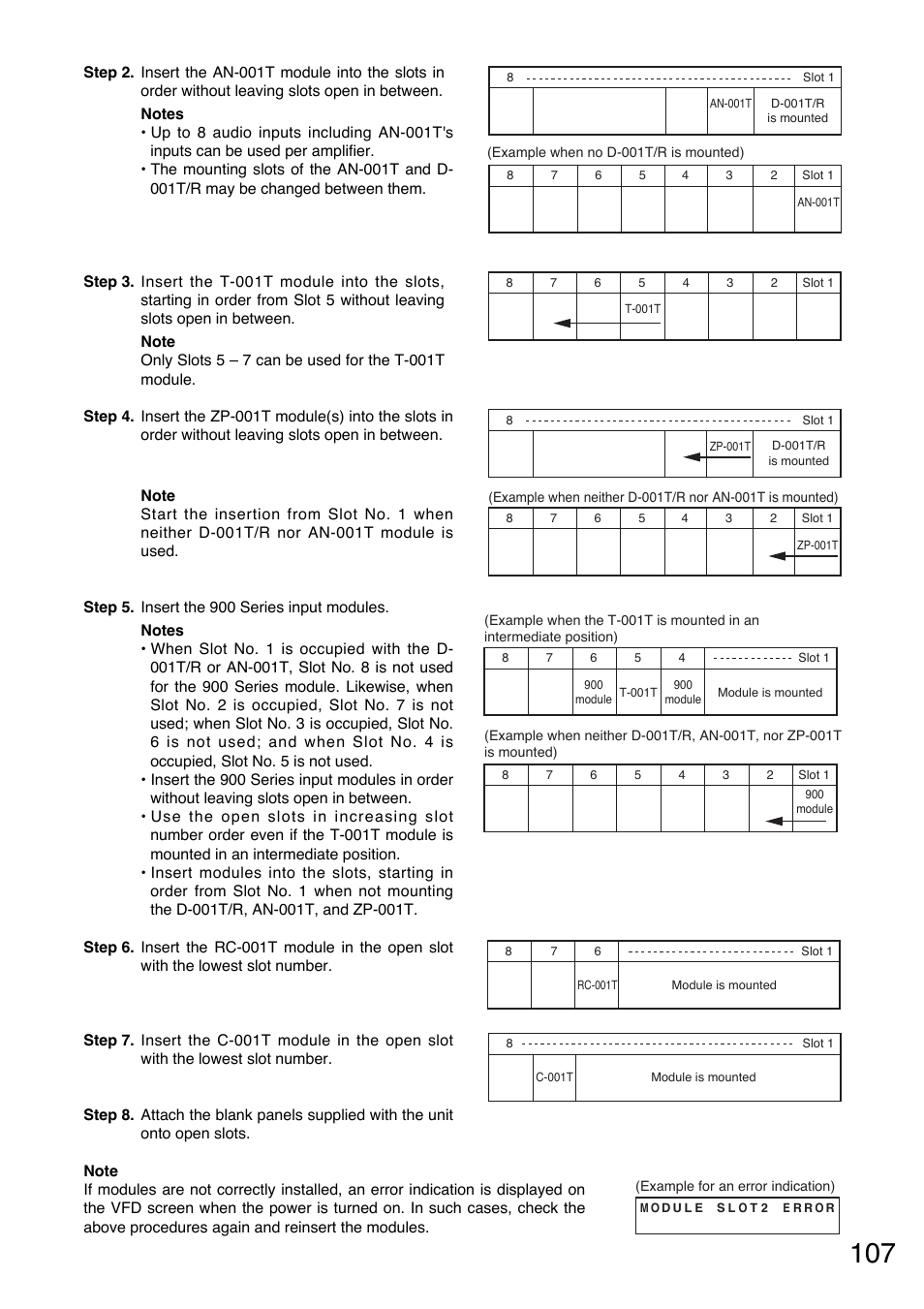 Toa A-9240SHM2 User Manual | Page 107 / 163