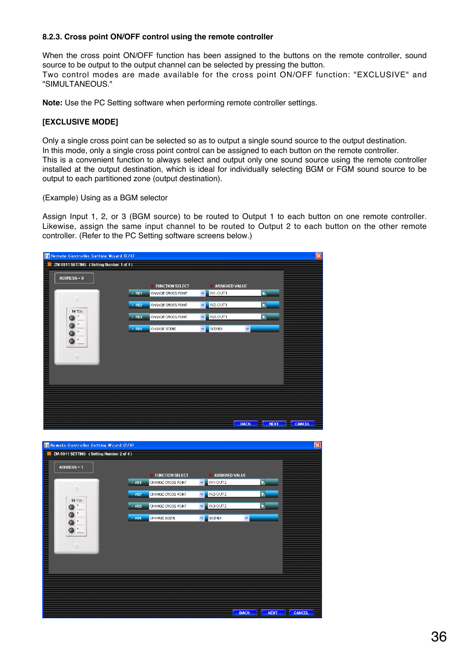 Toa A-9240SHM2 User Manual | Page 36 / 163