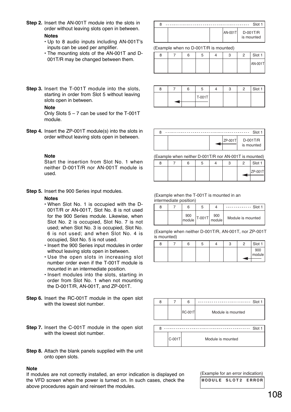 Toa M-9000M2 v.2.00 User Manual | Page 108 / 155