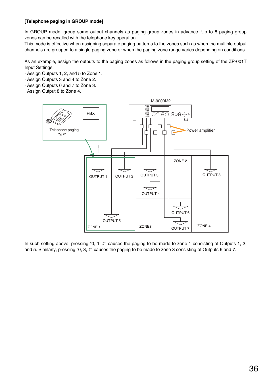 Toa M-9000M2 v.2.00 User Manual | Page 36 / 155