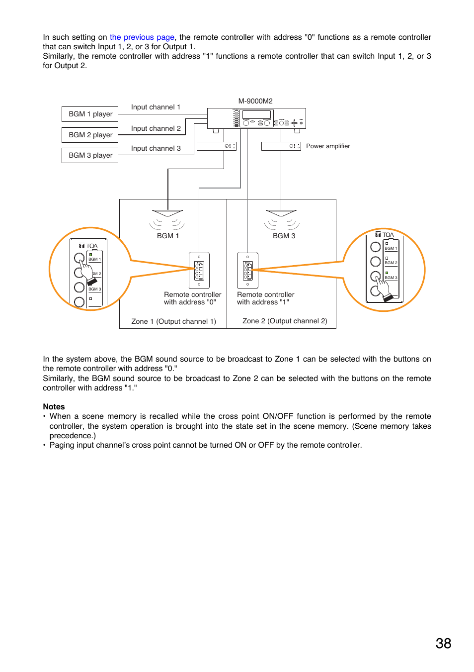 Toa M-9000M2 v.2.00 User Manual | Page 38 / 155