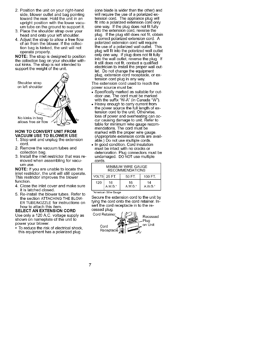 Craftsman 358.799431 User Manual | Page 7 / 21