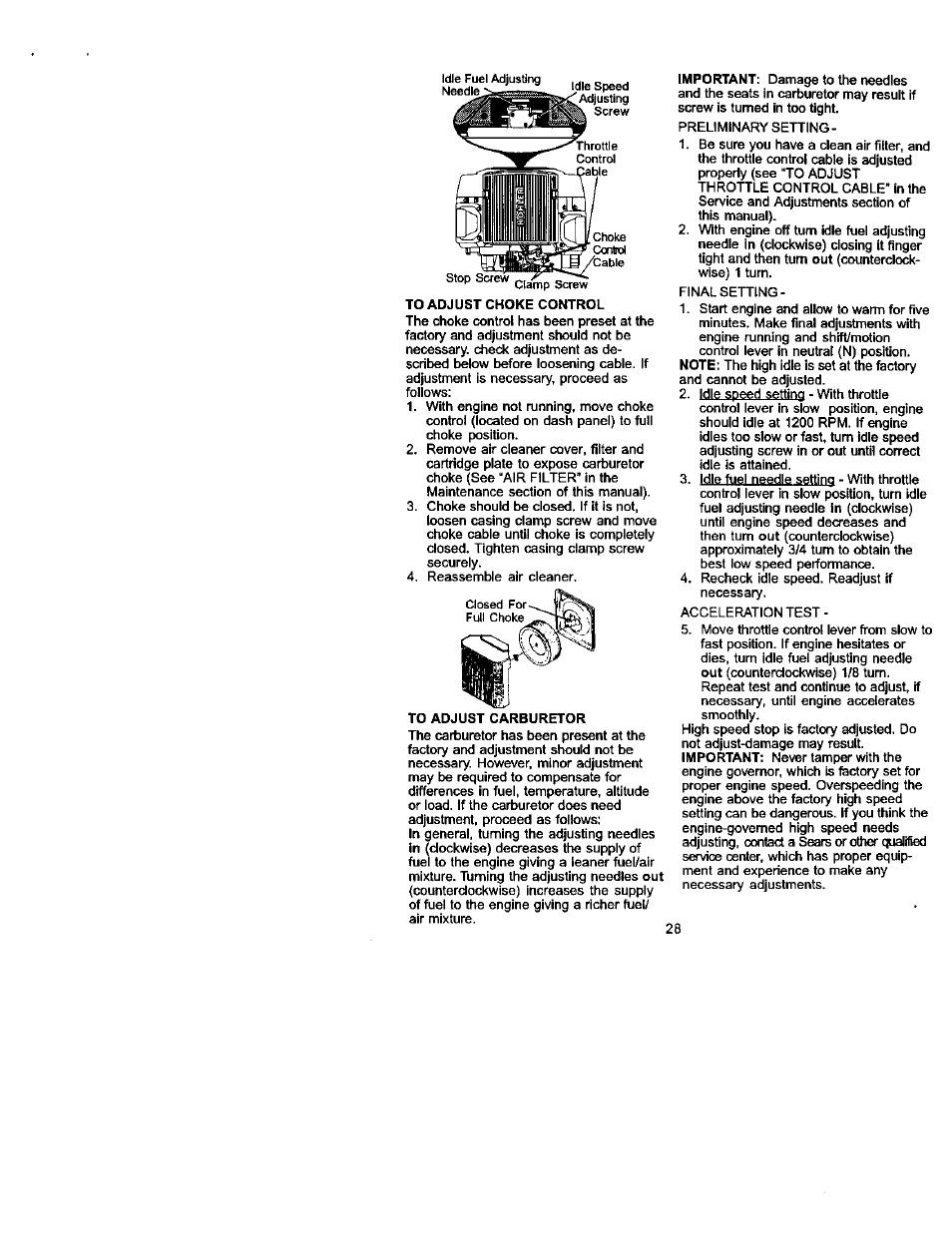 Craftsman 917.272230 User Manual | Page 28 / 64