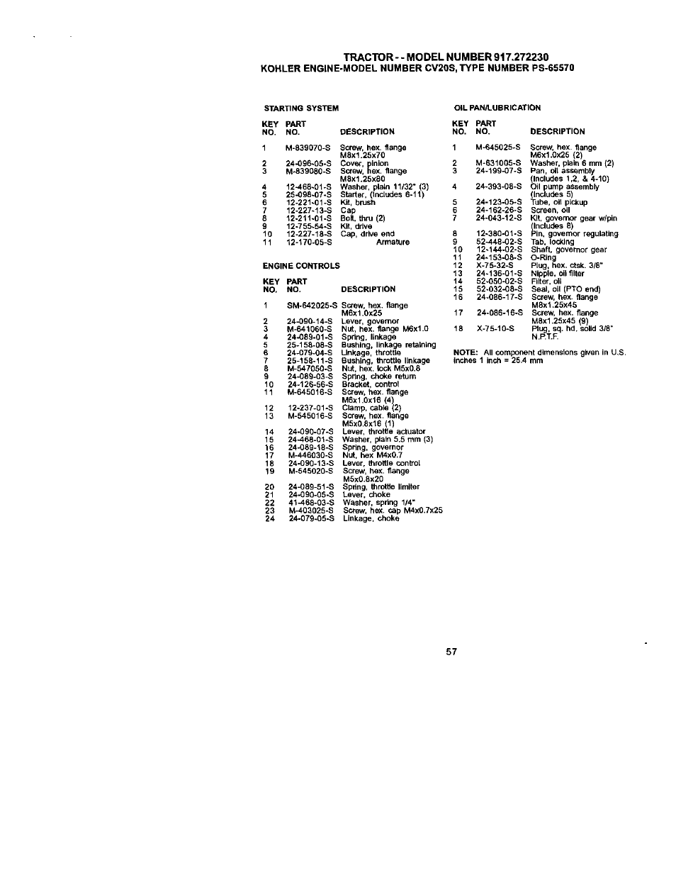 Craftsman 917.272230 User Manual | Page 57 / 64
