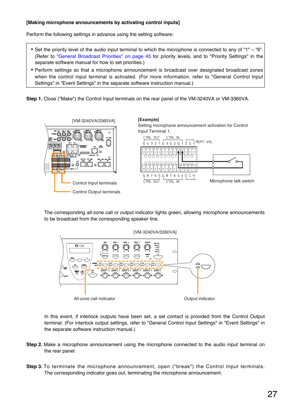 Toa VM-3000 Series User Manual | Page 27 / 149