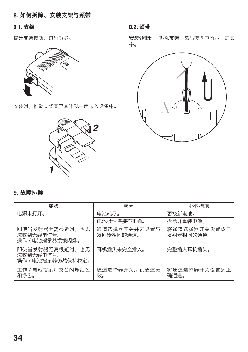 Toa WT-5100 User Manual | Page 34 / 44