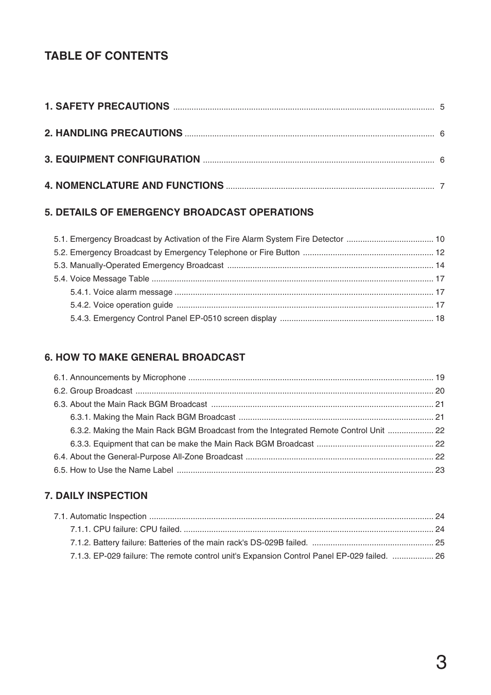 Toa RM-971 User Manual | Page 3 / 36