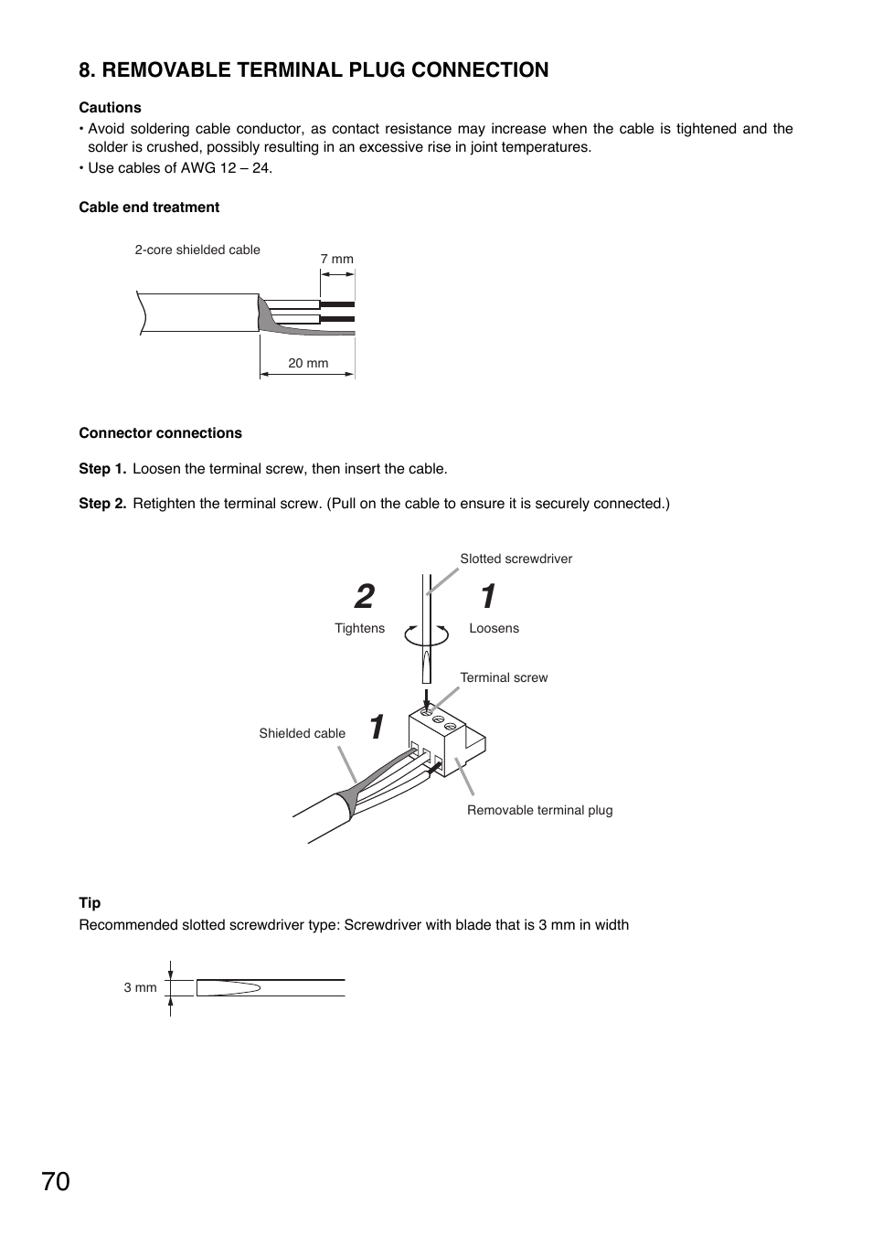 Toa FS-7000 SERIES Installation User Manual | Page 70 / 92