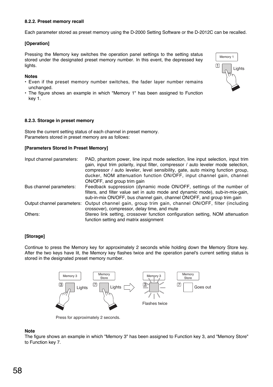 Toa D-2000 Series Installation User Manual | Page 58 / 84