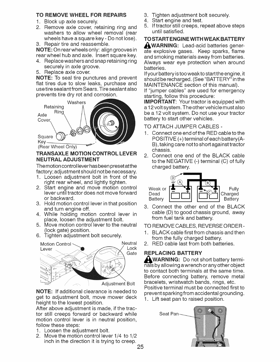 Craftsman 917.28922 User Manual | Page 25 / 64