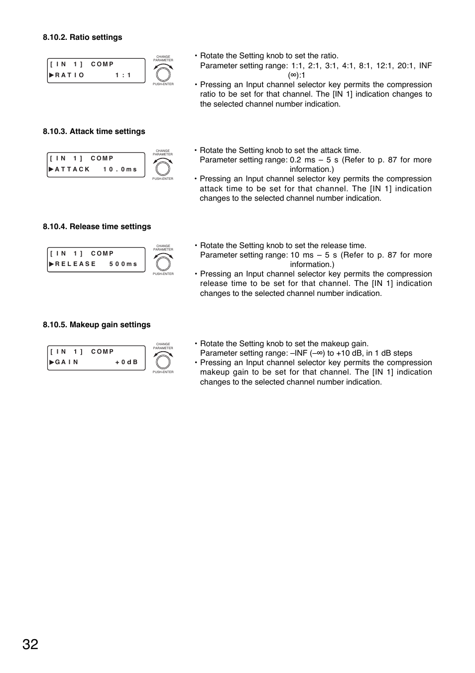 Toa D-901 User Manual | Page 32 / 96