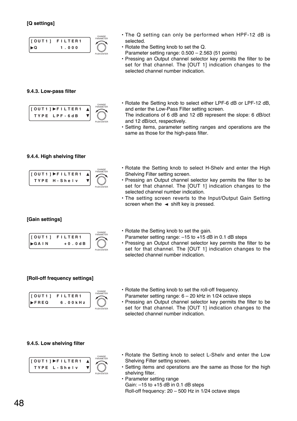 Toa D-901 User Manual | Page 48 / 96