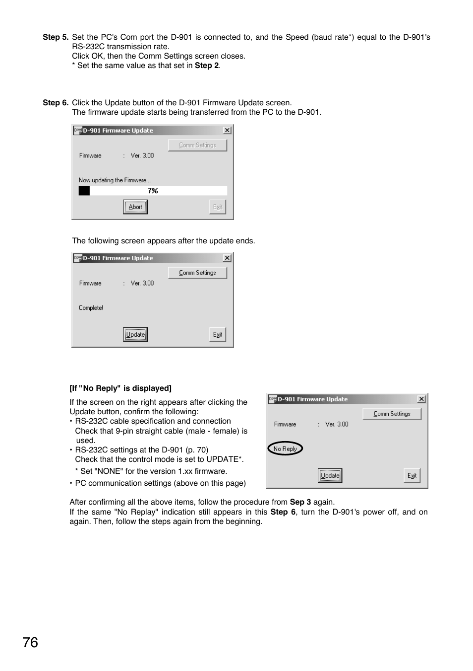 Toa D-901 User Manual | Page 76 / 96