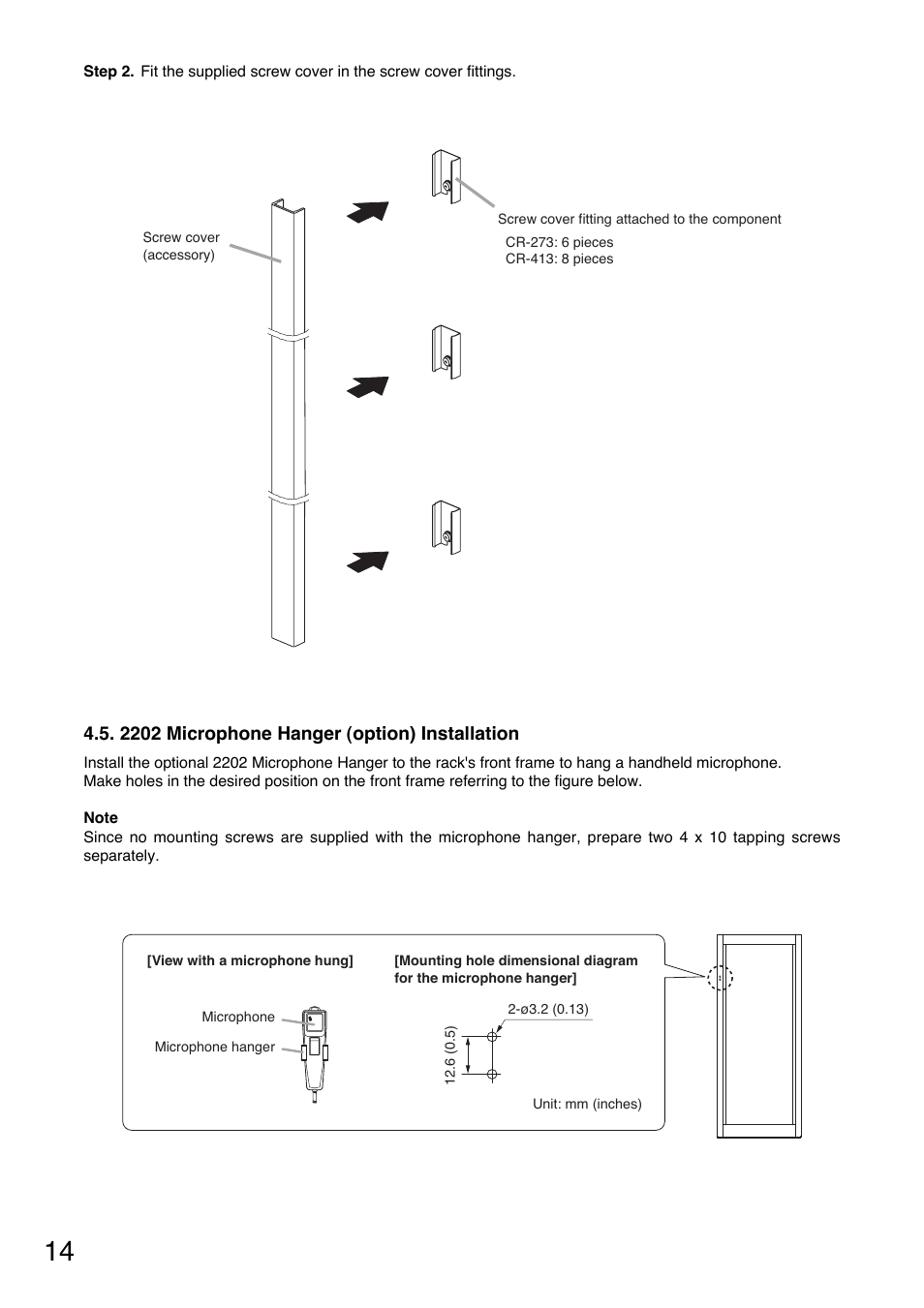Toa CR-413 User Manual | Page 14 / 20