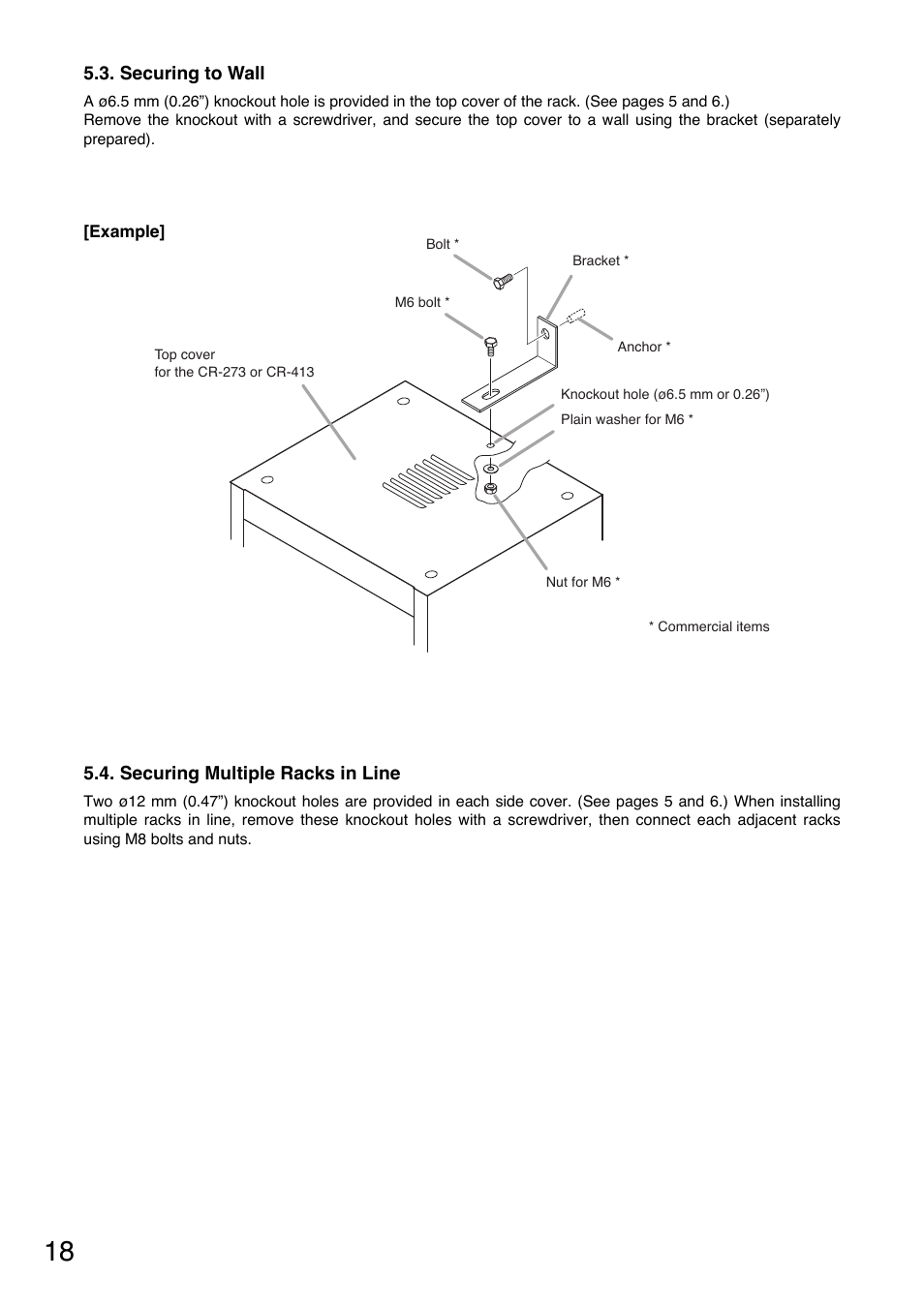 Toa CR-413 User Manual | Page 18 / 20