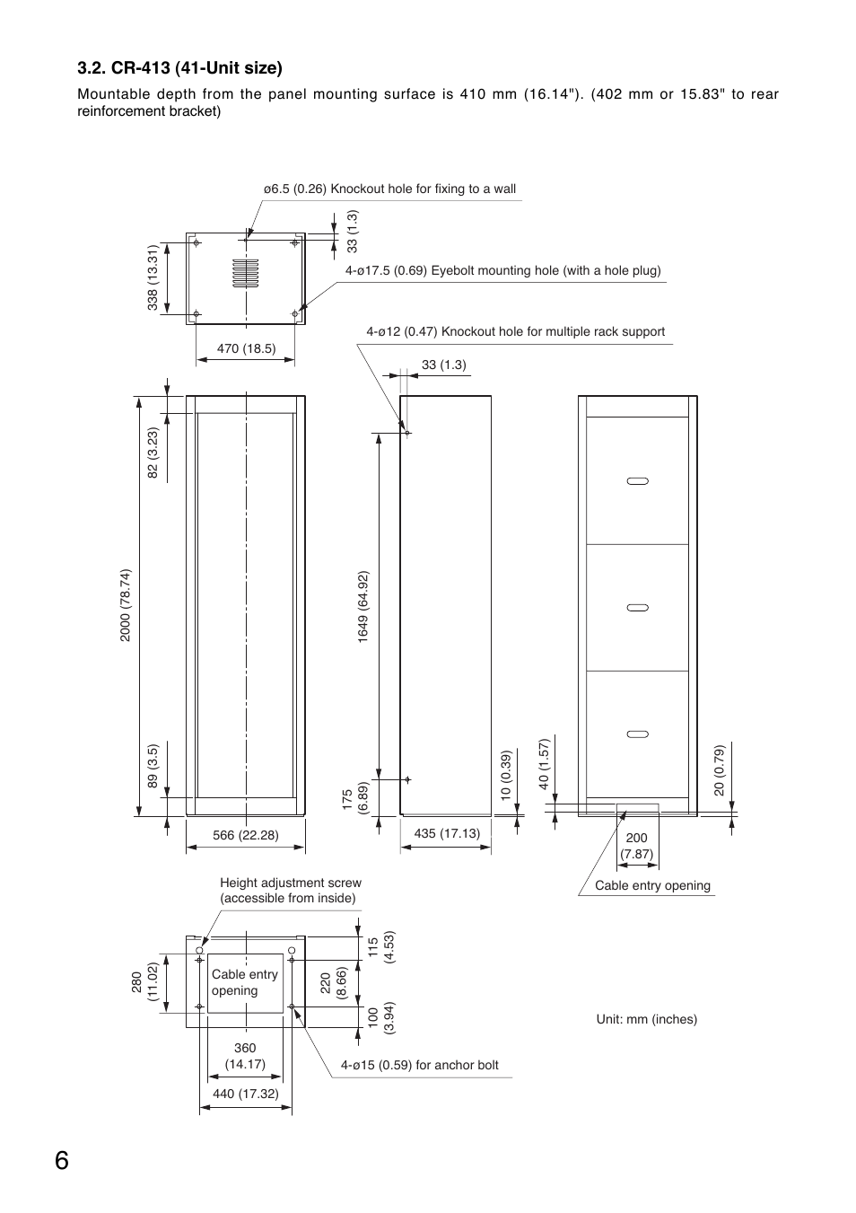 Toa CR-413 User Manual | Page 6 / 20