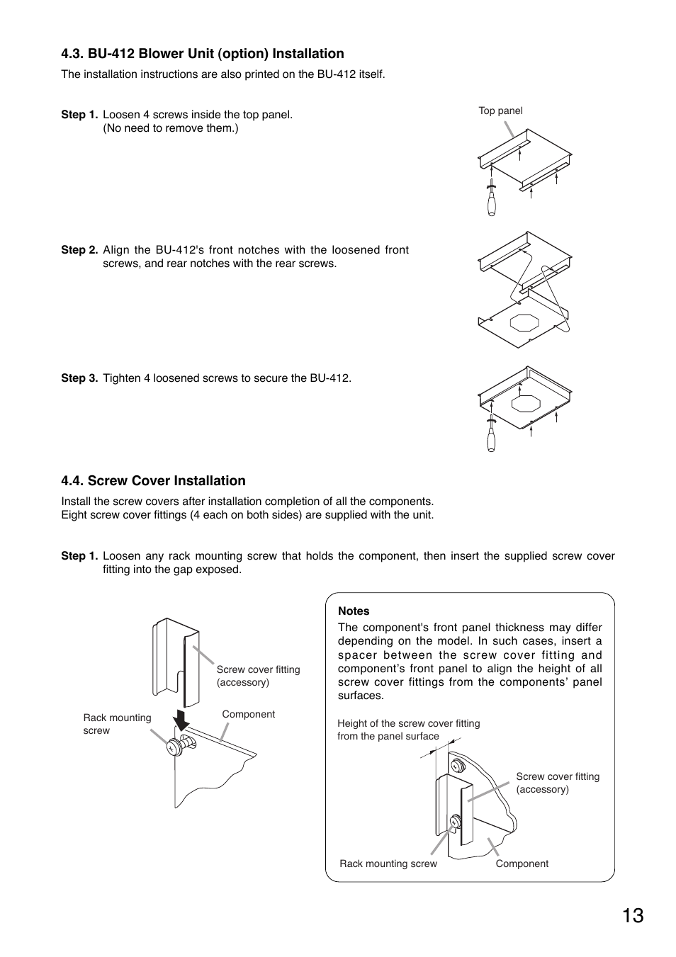 Toa CR-413-6 User Manual | Page 13 / 20