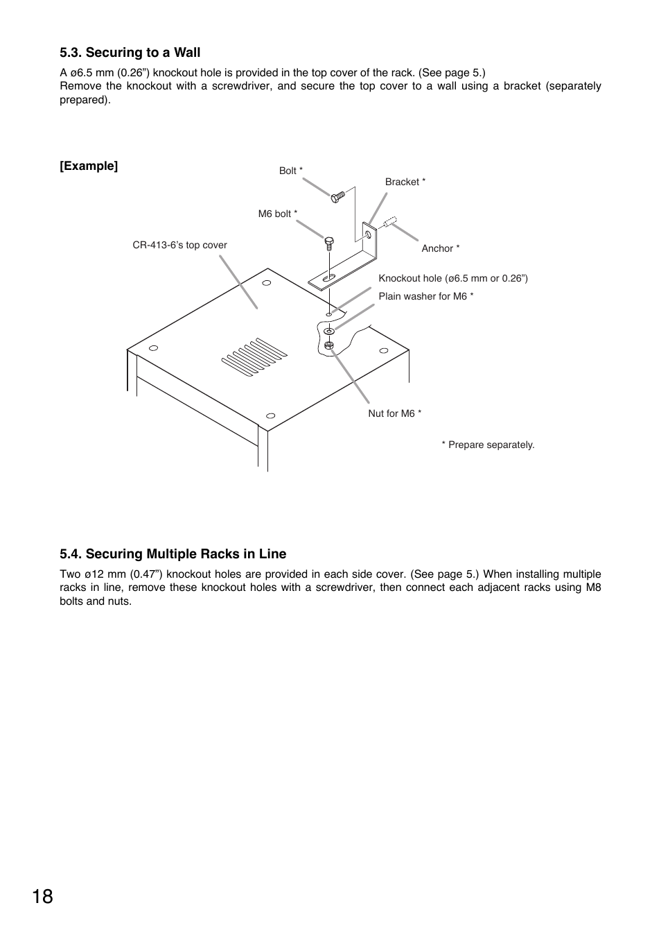 Toa CR-413-6 User Manual | Page 18 / 20