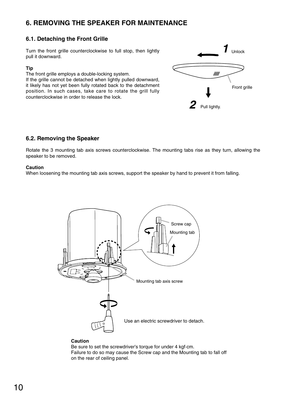Toa F-2352C User Manual | Page 10 / 12