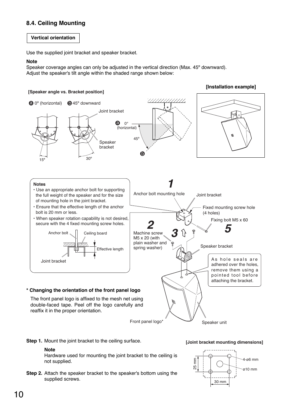 Toa F-1000WTWP User Manual | Page 10 / 18