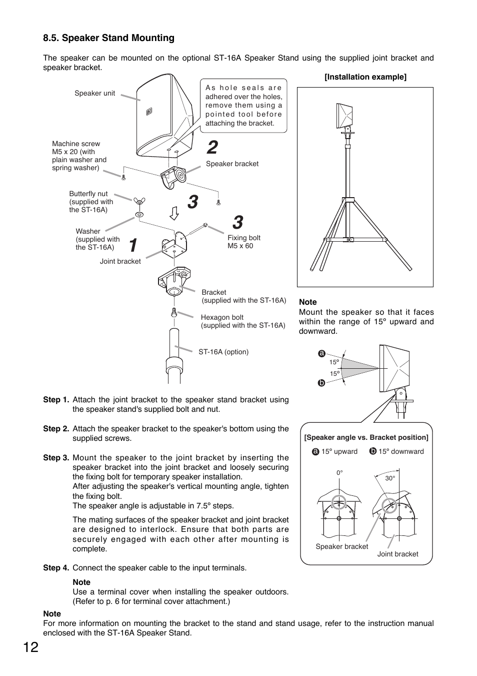 Toa F-1000WTWP User Manual | Page 12 / 18