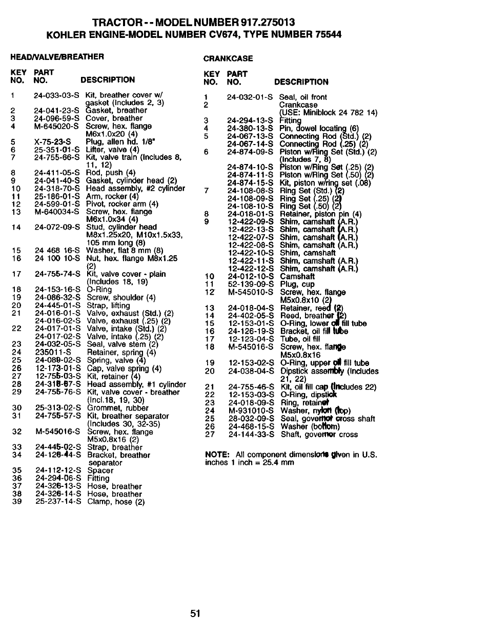 Craftsman 917.275013 User Manual | Page 51 / 60
