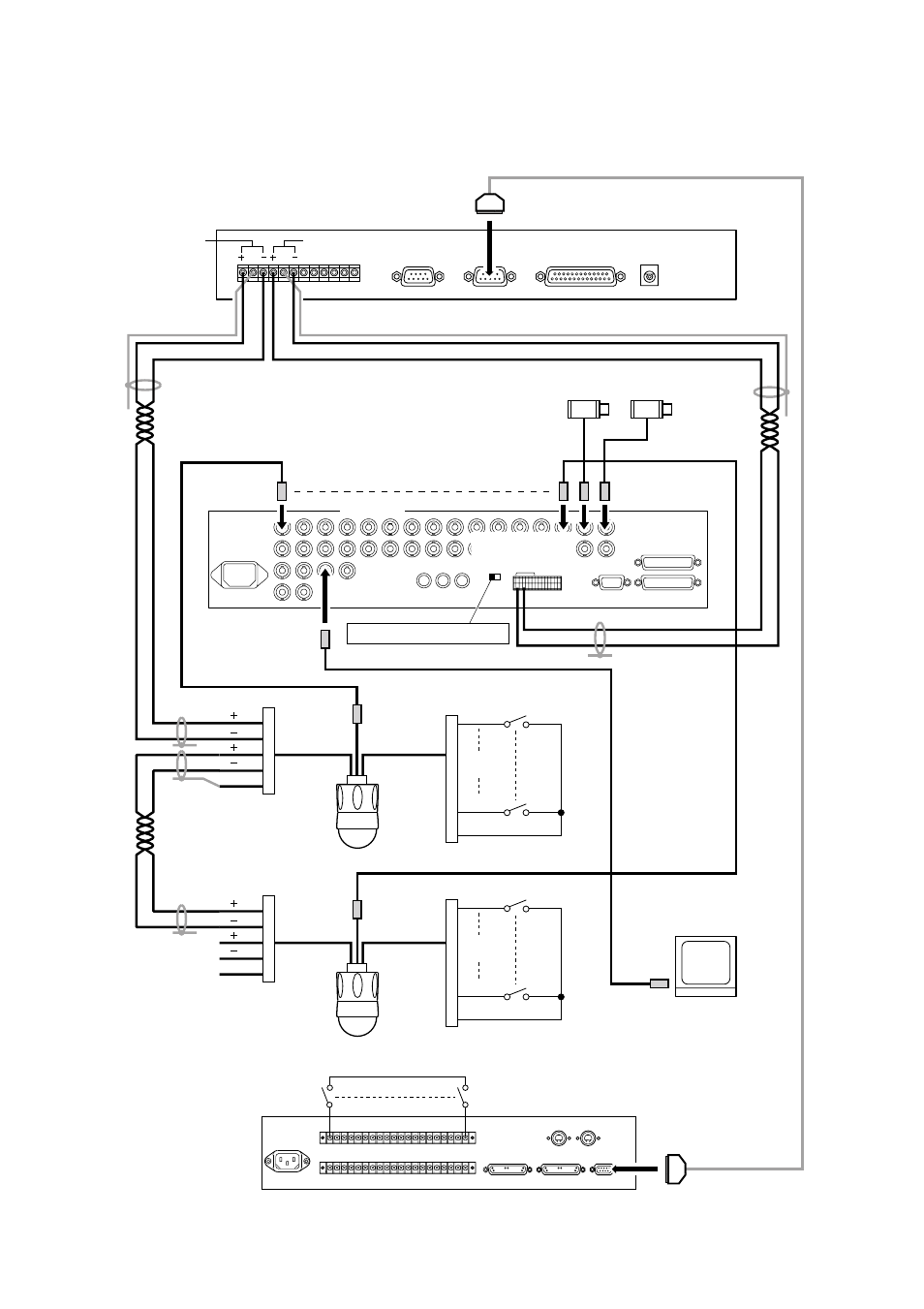 Connection example, Connection to the c-rm500 remote controller | Toa C-AL80 User Manual | Page 10 / 16