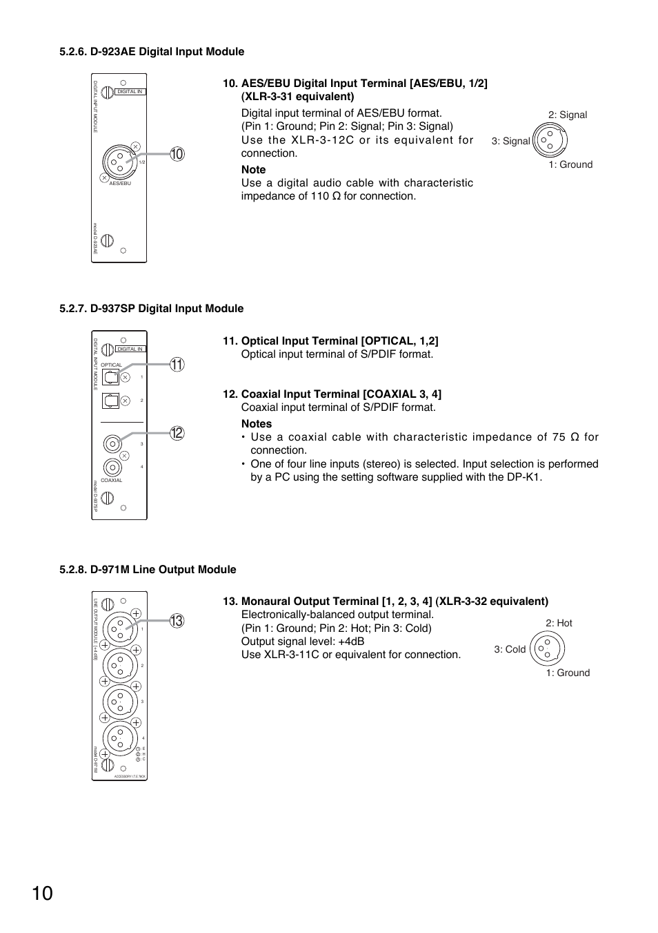 Toa DP-K1 User Manual | Page 10 / 28