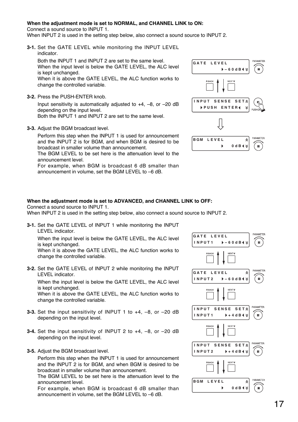 Toa DP-L2 v.2.00 User Manual | Page 17 / 28