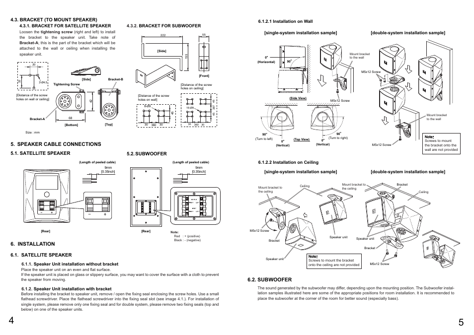 Bs-301 manual_pg4_5 rev by tgi.pdf | Toa BS-301W AS User Manual | Page 4 / 4