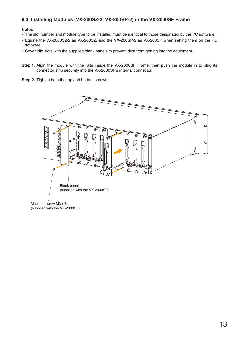 Toa VX-200SZ-2 User Manual | Page 13 / 24